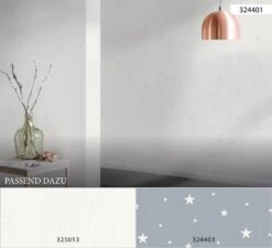 A.S. Creation Vliestapete Sterne Glow In The Dark Graublau 32440-3 -A.S. Creation Verkaufsgeschäft Vliestapete Sterne Glow In The Dark graublau 32440 3 170018 2