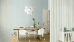 Rasch Tapete Trianon Einfarbig Glänzend Blaugrau 570052 -A.S. Creation Verkaufsgeschäft Vliestapete Uni Meliert Einfarbig grau blau Rasch 570052 63212804 3