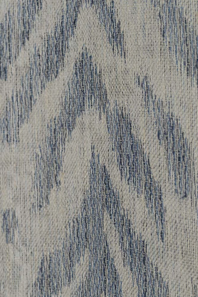 Ösenschal Safari Blickdicht Gestreift Blau 199159 3 Ösenschal Safari Blickdicht Gestreift Blau 199159 – Bild 3